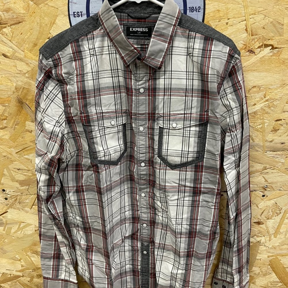 EXPRESS MENS BUTTON UP